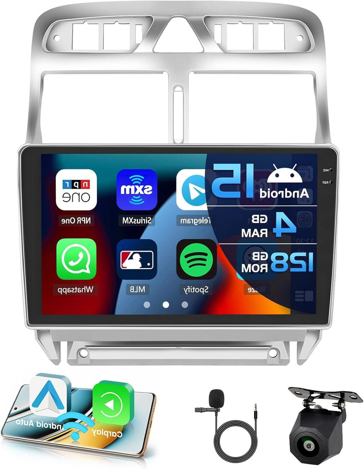 Selius Autoradio met Navigatiesysteem en Touchscreen - 4+128G - DAB+ Ontvanger - Multimedia Speler