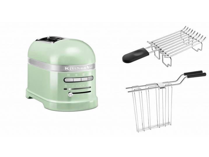 KitchenAid Toaster KitchenAid Paket 1, Toaster + Brötchenaufsatz Artisan 5KMT2204