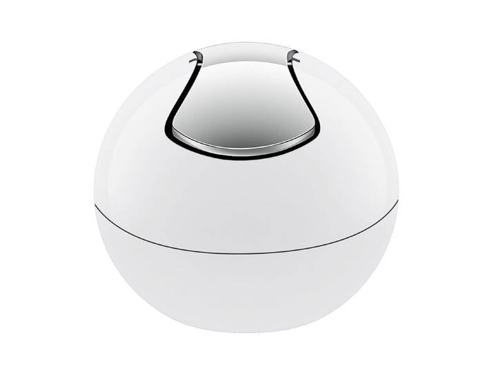 Spirella Abfalleimer Bowl Shiny Weiss 1 l