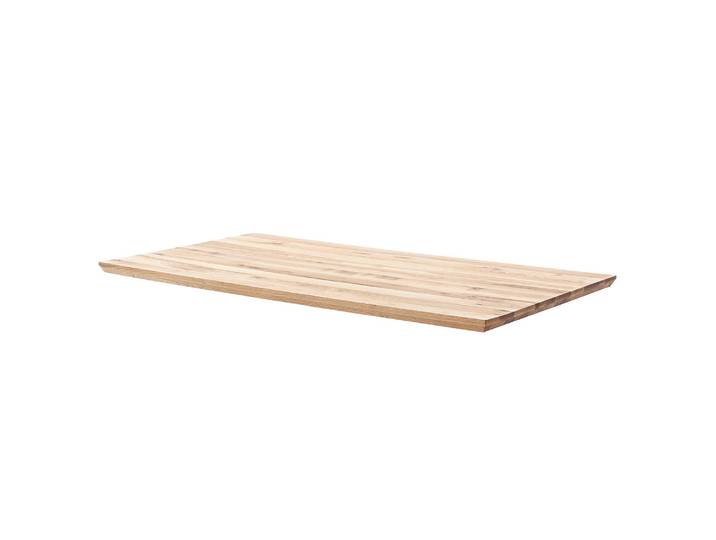 Tischplatte Woodham 160 x 90cm Braun