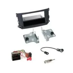 SMART Fortwo 451 Facelift 09/2010-12/2015 Autoradio 2-DIN mit Fach Einbaurahm...