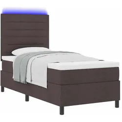vidaXL, Boxspringbett, Lamisor (Linien-Design) (90 x 190 cm)