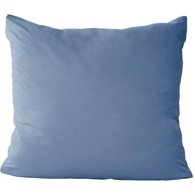 Kissenbezug PRIMERA "Primera Mako-Feinjersey Kissenbezug im Doppelpack", blau, B:80cm L:80cm, Feinjersey, Obermaterial: 100% Baumwolle, Kissenbezüge, Kissenbezug, In vielen Uni-Tönen