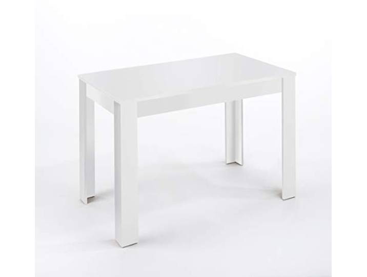byLIVING Esstisch Nepal, Küchentisch in Weiß, 120 x 80, H 75 cm Großer Tisch