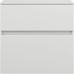 burgbad Lin20 Unterschrank, 2 Auszüge, 600x407x580mm, USIT060F5375, Farbe: Weiß Matt