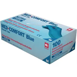 AMPri 100x Einweghandschuhe Med Comfort Blue Gr. XL blau - 01192-XL