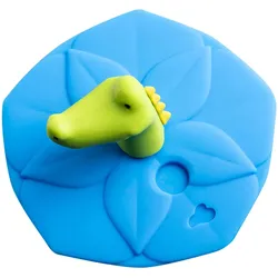 Leonardo Deckel blau Krokodil Bambini
