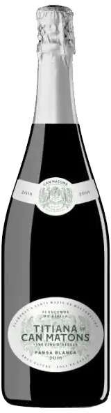 Titiana de Can Matons Pansa Blanca 75cl - Vino blanco español con 12,50% de graduación