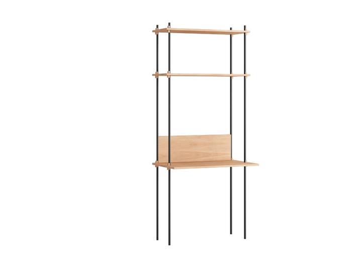 MOEBE Moebe shelving system s.200.1.D Chêne-noir