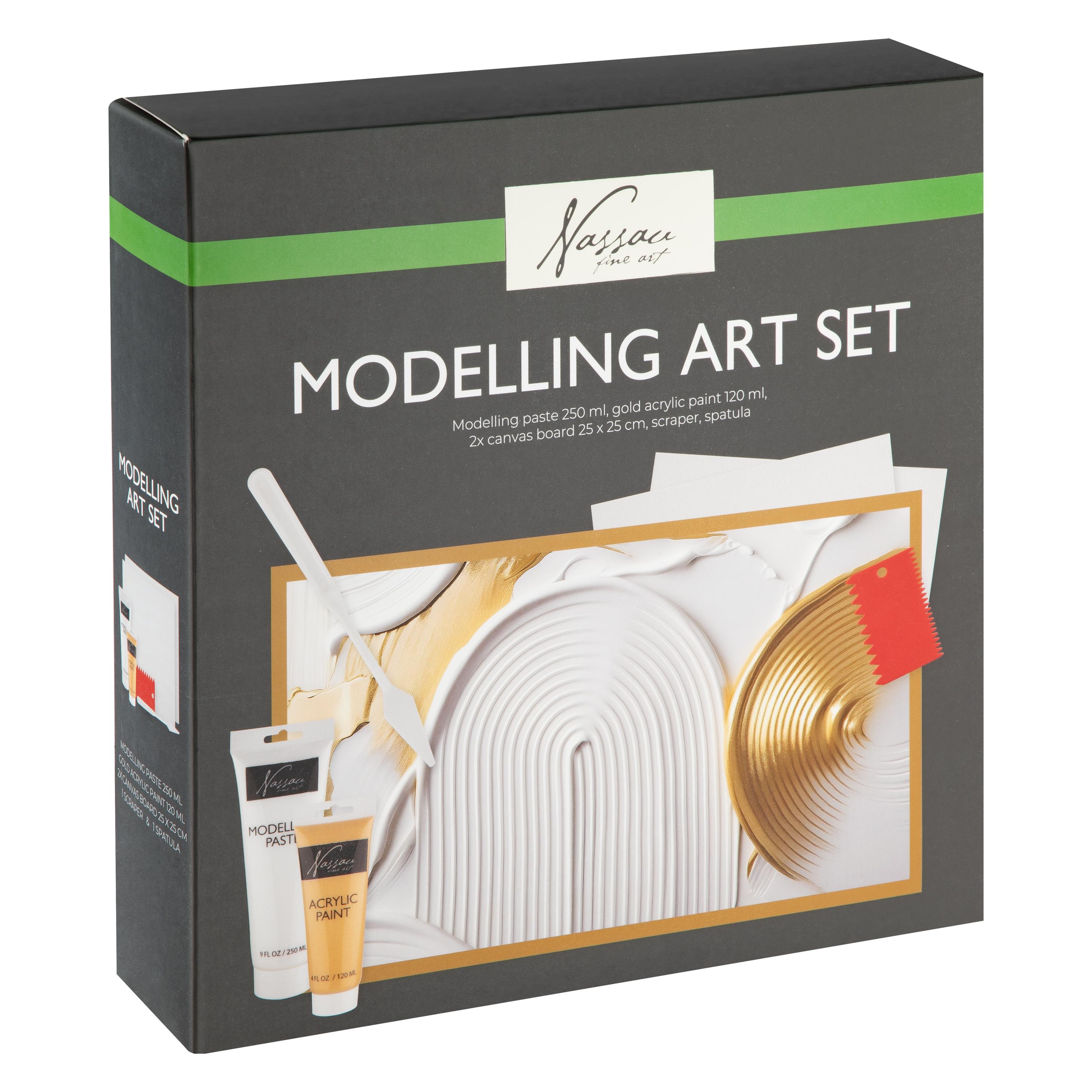 Nassau - Modelling art set - incl paste 250 ml & 1 scraper (AR0767/GE) (AR0767/GE)