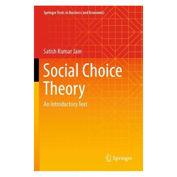 Springer Social Choice Theory (Englisch, Softcover, Satish Kumar Jain) (56977440)