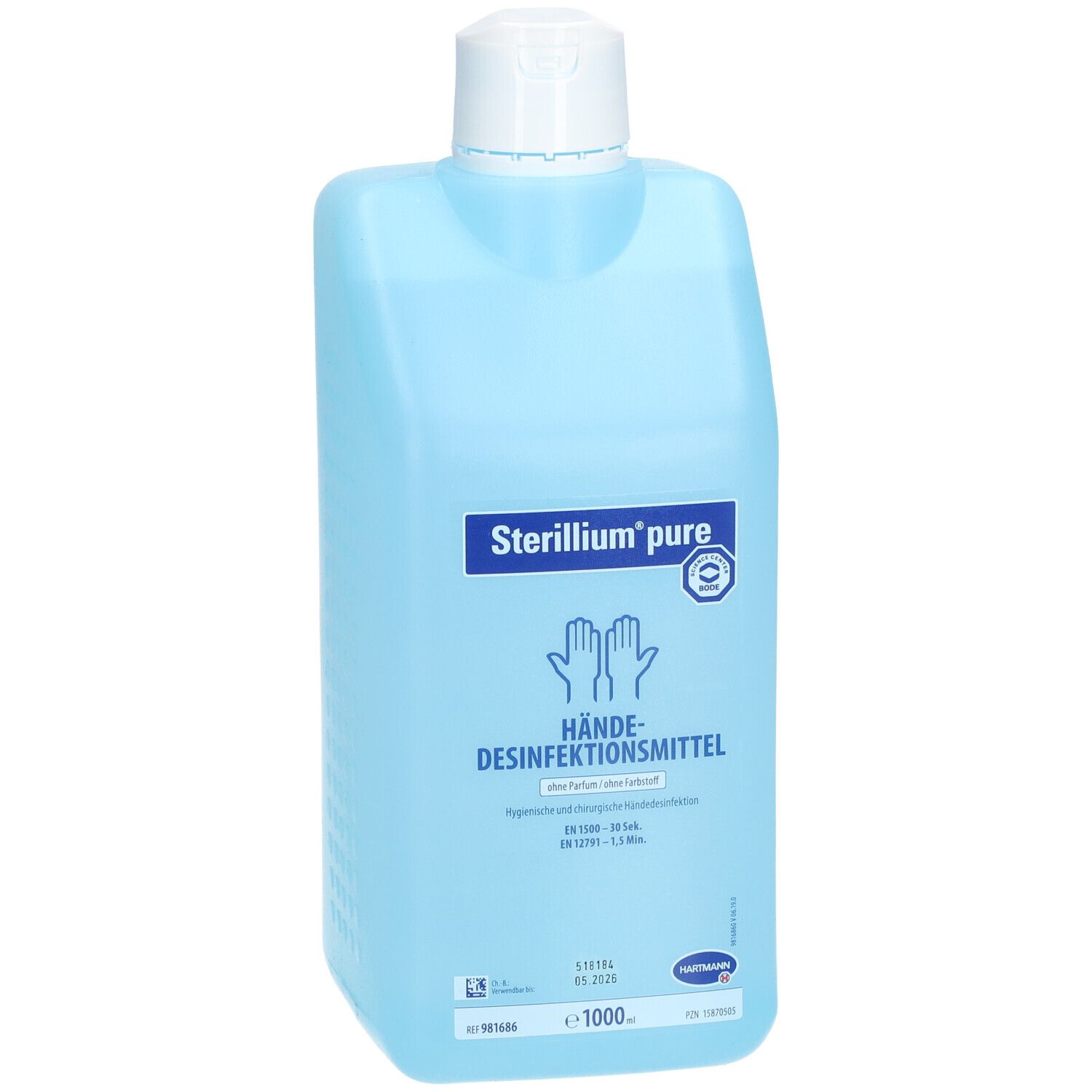 Hartmann Sterillium Pure 1000 ml Lösung