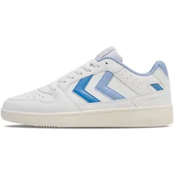 hummel St. Power Play LZD Sneaker Damen 9343 - bright white/cerulean 39