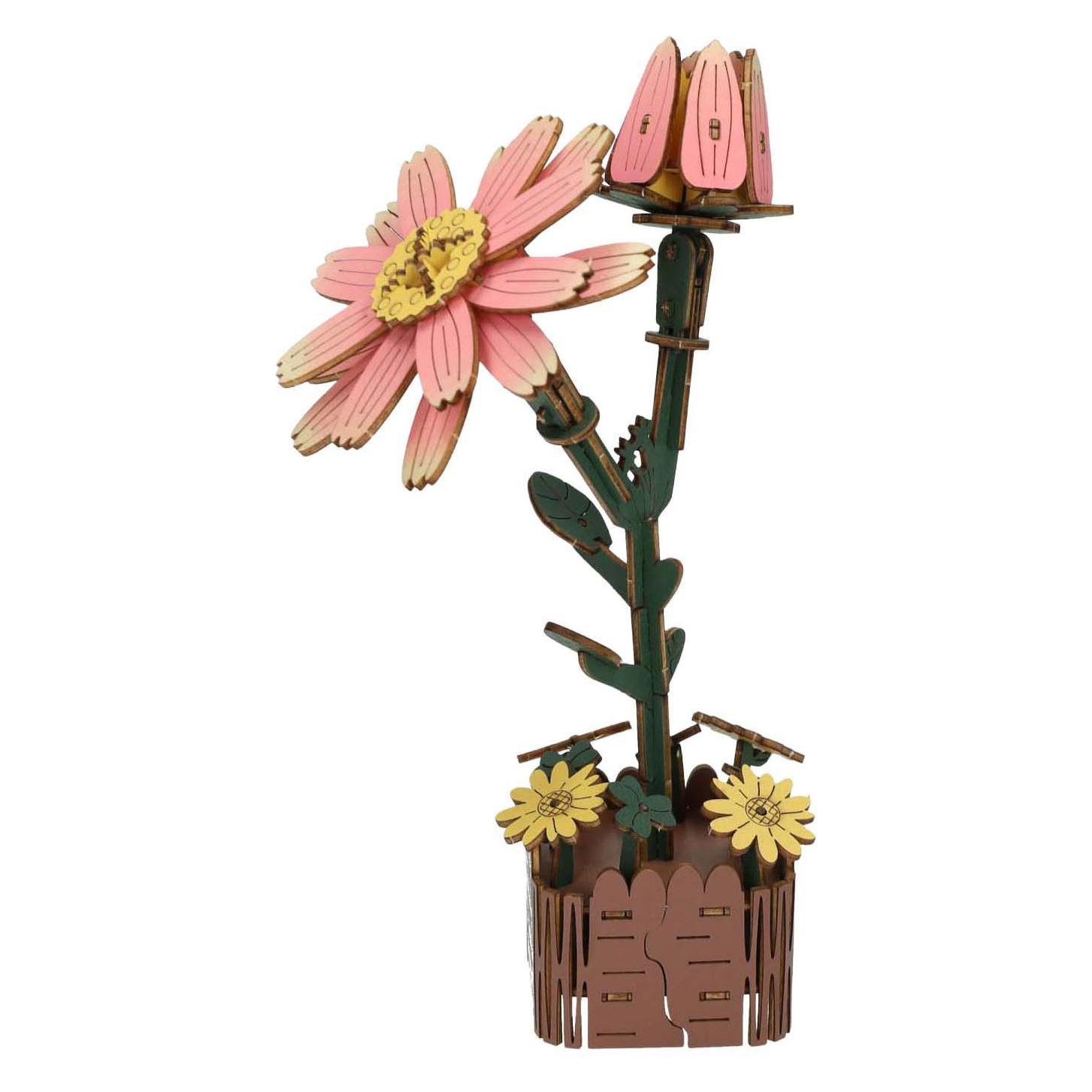 Lobbes Holz-3D-Bausatz Gänseblümchen - 99 Teile. (62806729)
