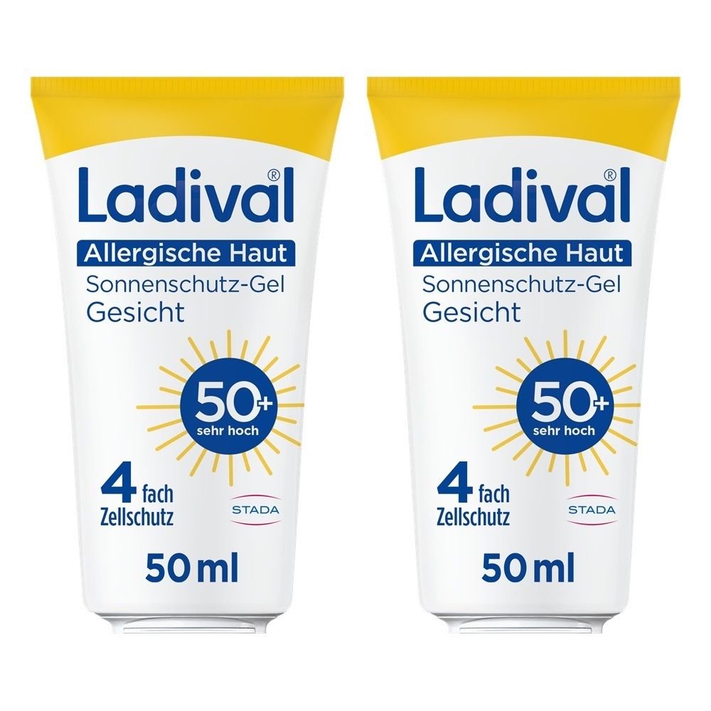 Ladival allergische Haut Gel Gesicht LSF 50+ x2 2x50 ml