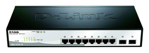 D-Link DGS-1210-10/E DGS-1210-10/E Netzwerk Switch 8 + 2 Port 20 GBit/s