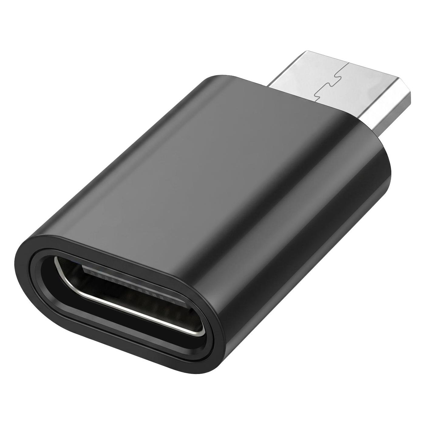 Blue Star Premier Converter Blue Star Adapter Type C to Micro USB Blue Star - black (USB-C, Micro USB) (ADA-BSTAR-C2M-BK)