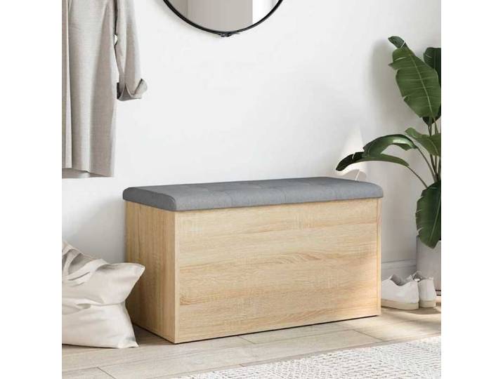 Soldes Moment Banc d'entrée(1 pc) - YUYUE - Montage Facile - Banc de rangement - Chêne Sonoma 82x42x45cm Bois d'ingénierie M0_27692