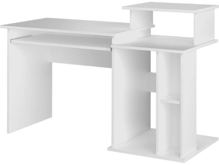 Bureau Vicco Jan Blanc 130x55cm\, Model 36715