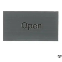 ABB MA6-1037 Beschriftungsschild, für Schalter mit 1 Schaltstellung