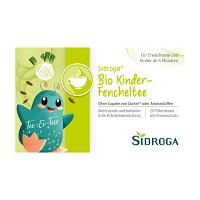 SIDROGA Bio Kinder-Fencheltee Filterbeutel 20X2.0 g