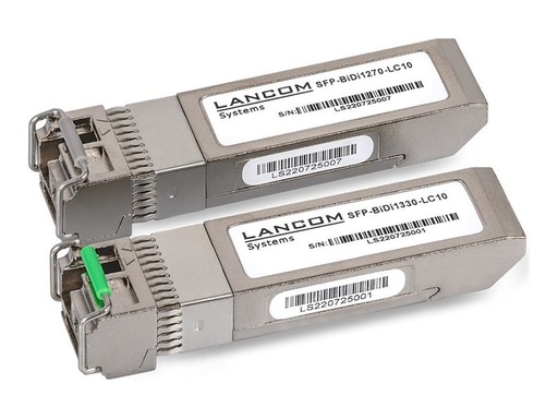 Lancom SFP-BiDi1310-LC10 - Faseroptik - - SFP+ - LC - PC - 9/125µm - 20000 - Switch - Glasfaser (LWL) (60202)
