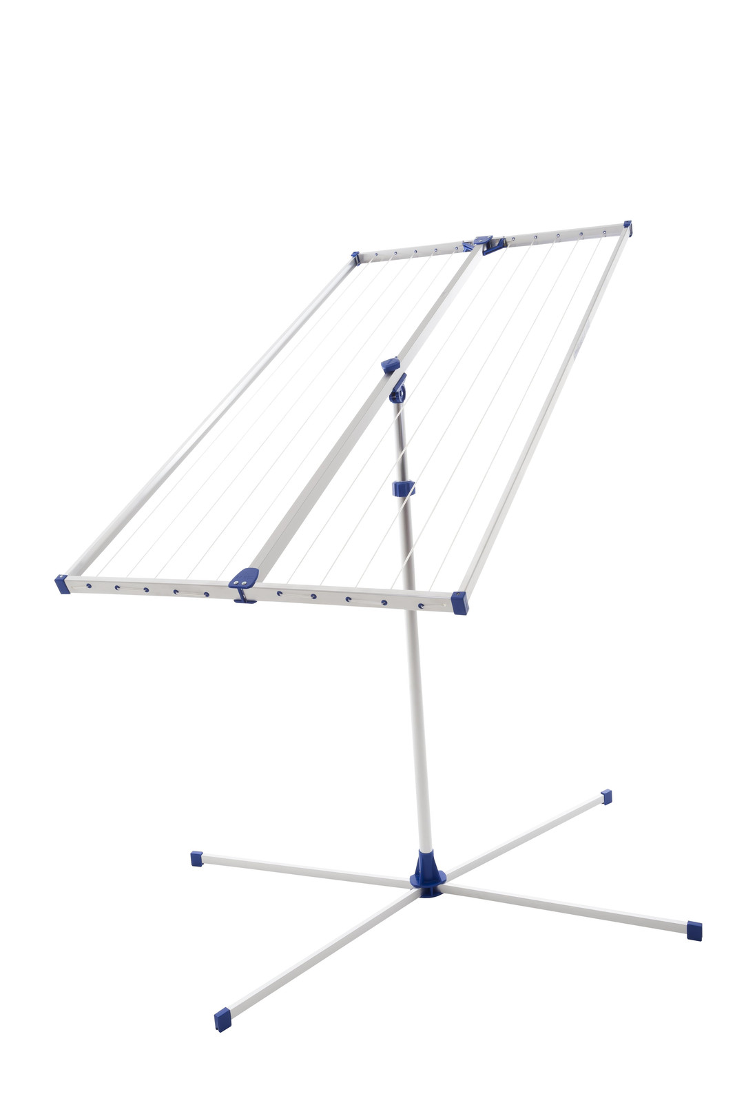 Stewi Libelle XL waslijn in aluminium en kunststof, blauw/zilver, 750 mm