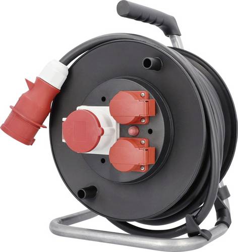 AS Schwabe 10158 Kabeltrommel 20.00m CEE-Stecker 16A 5polig
