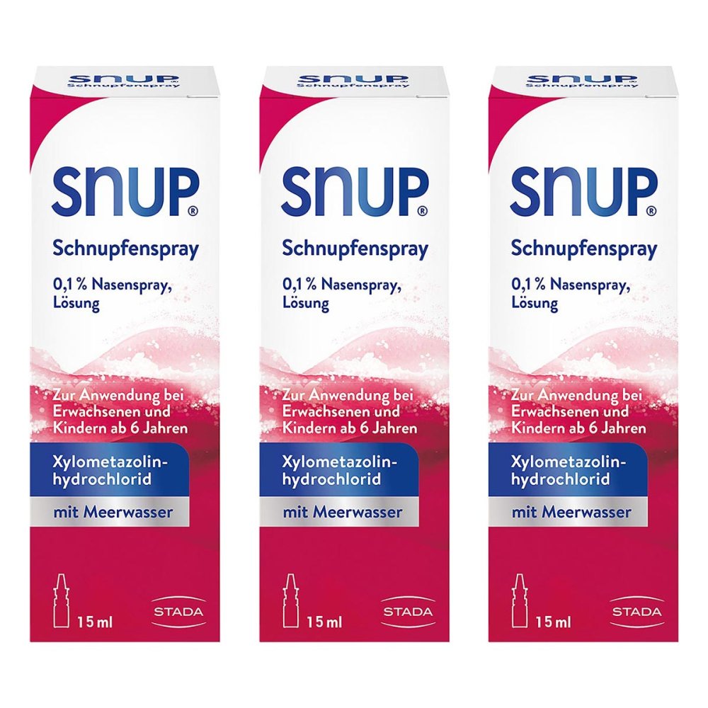 STADA Consumer Health Deutschland GmbH SNUP Nasenspray 0,1% 3er Pack 08104712