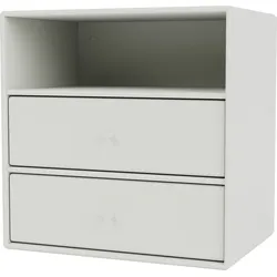 Montana Mini 1006 Modularer Wandschrank hellgrau