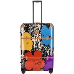 BRIC'S Trolley Andy Warhol L 76cm black/Flowers - 76