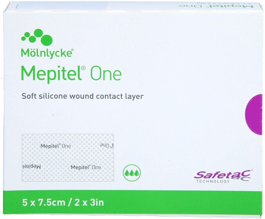 Mepitel One 5x7,5 Cm Silikon Netzverband