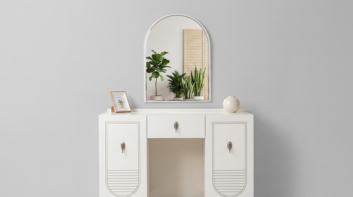 JVmoebel Moderne Witte Commode voor de Woonkamer