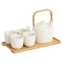 Zeller Present Tee-Set 6-tlg. - B/H/T ca. 17.00x14.00x33.50