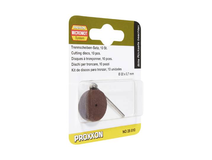 Proxxon Trennscheibe mit Träger ⌀ 2 cm 10 Stück
