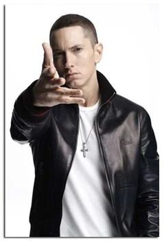 Uplifted Finds "Eminem ""Super Rapper"" Legend Poster   Slim Shady Rap Icon Canvas Painting For Home Decor s 20 X 30 Cm No Frame"