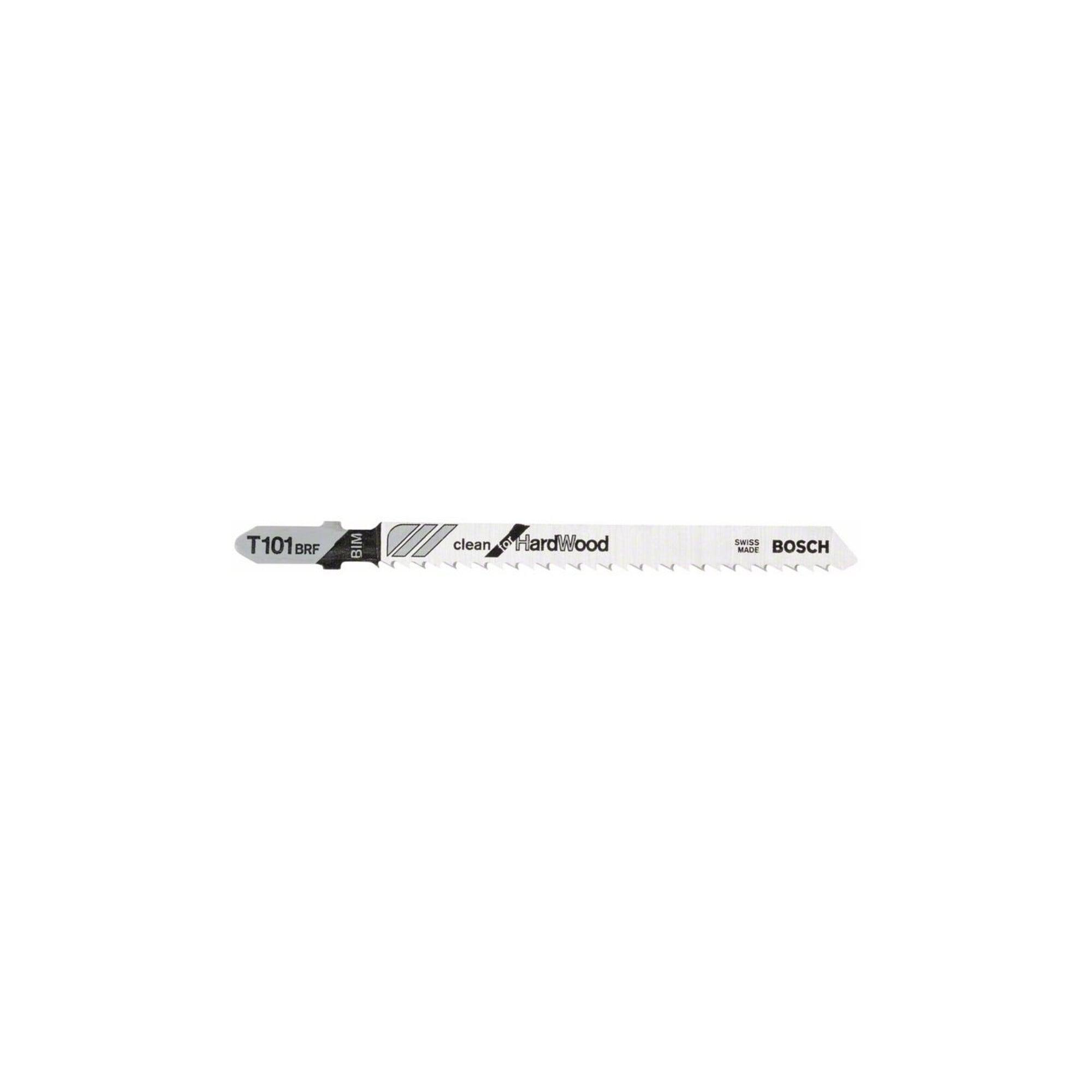 BOSCH Stichsägeblatt T 101 BRF, Clean for Hard Wood (2608636227)
