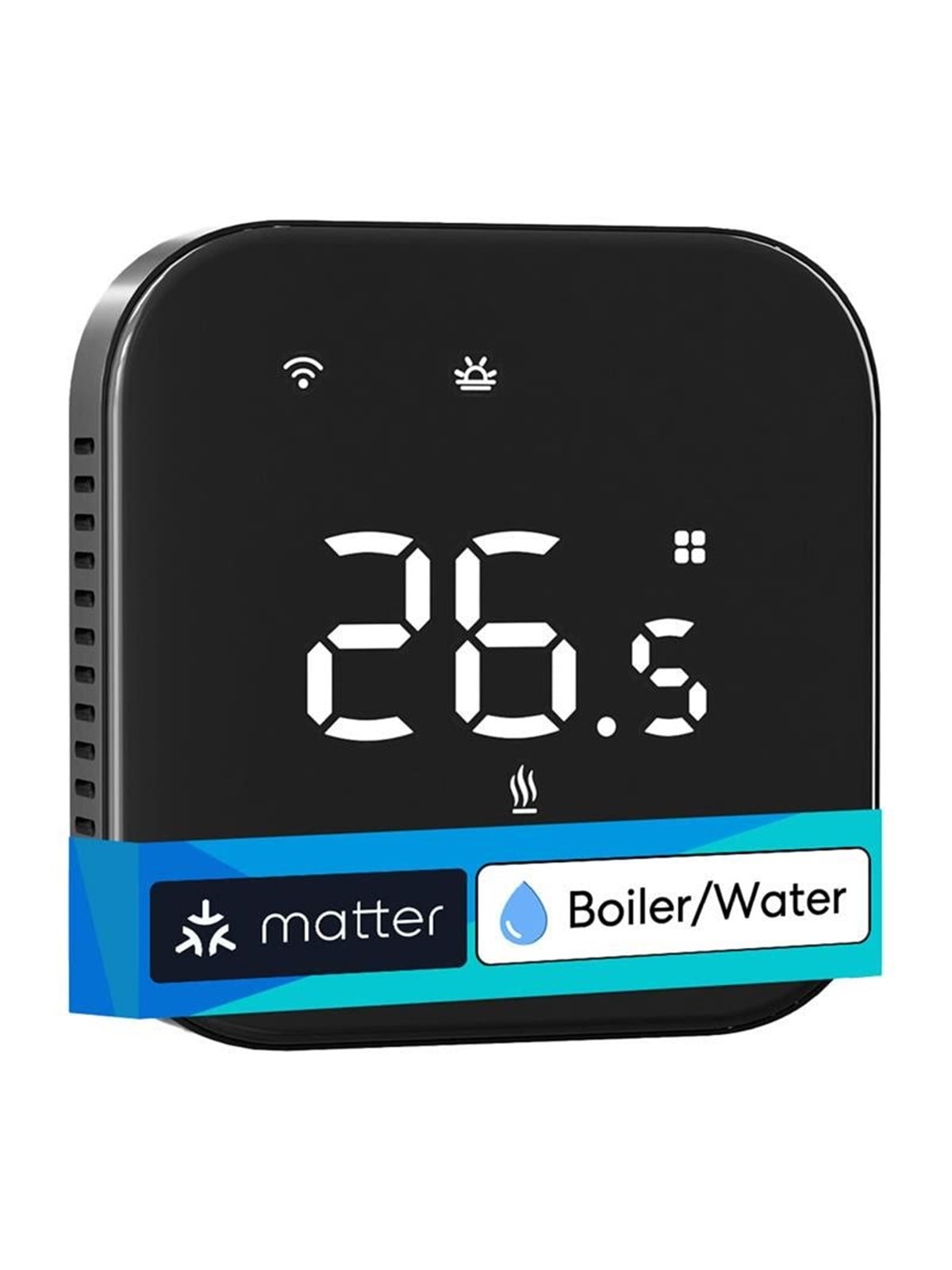 Meross MEROSS MTS215BMA-B(EU) Smarter Wi-Fi Thermostat (Schwarz)