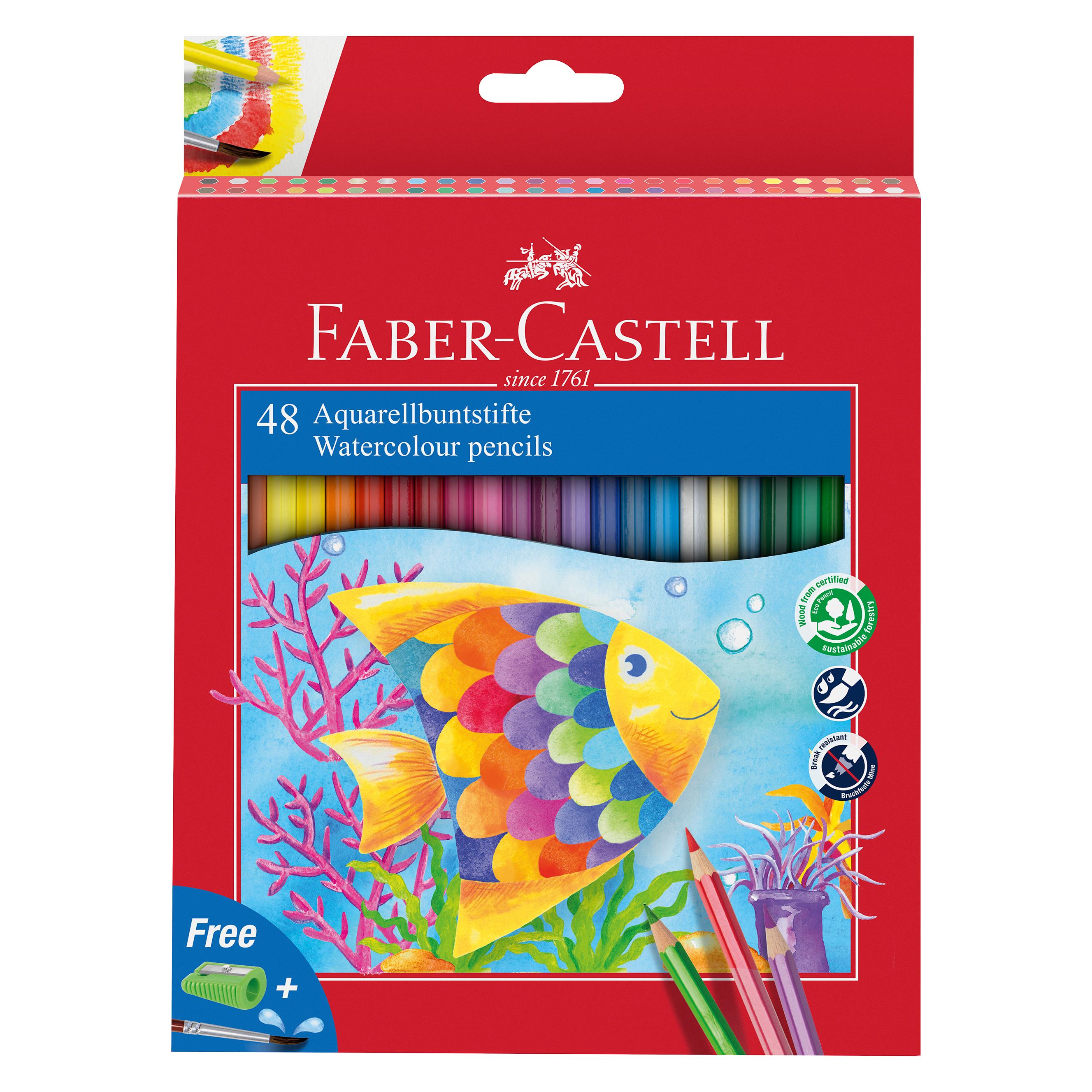 Faber-Castell Aquarellfarbstifte Classic (48x) (114448)