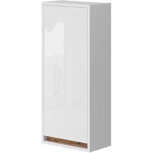Vicco Bad-Hängeschrank Detmold, hochglanz weiß, mit Tür, (B/H/T) 35 x 81,6 x 20 cm
