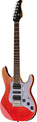 Mooer GTRS Soloist 810 Red Burst Red Burst Hochglanz