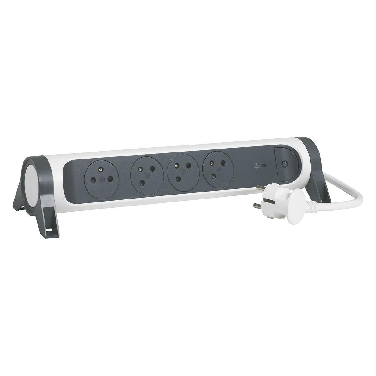 Legrand 0 494 15 power distribution unit (PDU) 4 AC outlet(s) Grey, White (049415)