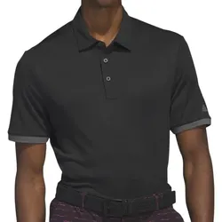 adidas Golf Herren Polo HEAT.RDY schwarz