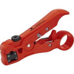 TOOLCRAFT TO-6609318 HSK-4132 Abisolierzange Geeignet für Koaxialkabel, Rundkabel