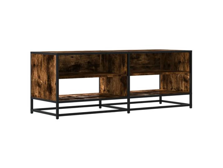 Meuble tv multimédia étagère 120 x 40 x 46 cm marron