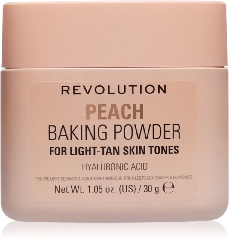 Revolution Baking Powder loose powder shade Peach 30 g