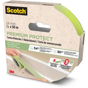 Scotch Kreppband Premium Protect, 24mm x 50m, für Innen und Außen