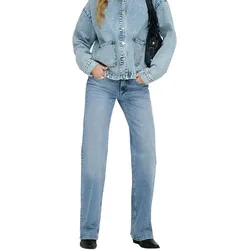 Only Juicy Jeans Wide Fit in Hellblau-W25 / L30