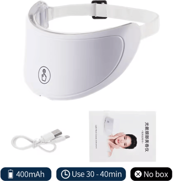 Inspire Picks 7 Color LED Neck Mask Photon Light Therapy Beauty Mask For Neck Skincare no Box