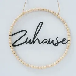 Dekohänger Beads Zuhause